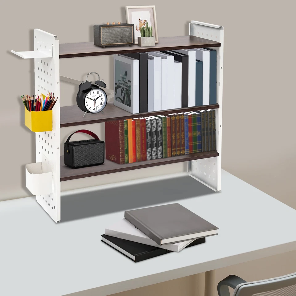 Schreibtisch Bücherregale, Schreibtisch Organizer, Bücherregal Aufbewahrungsregal - Bild 3 von 4