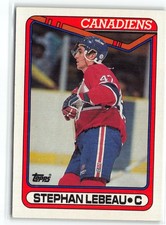 Stephan Lebeau 1990 Topps #388