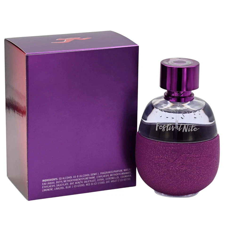 Festival Night de Hollister California mujeres edp 3.3/3.4 OZ nuevo en caja Foto 4 de 4