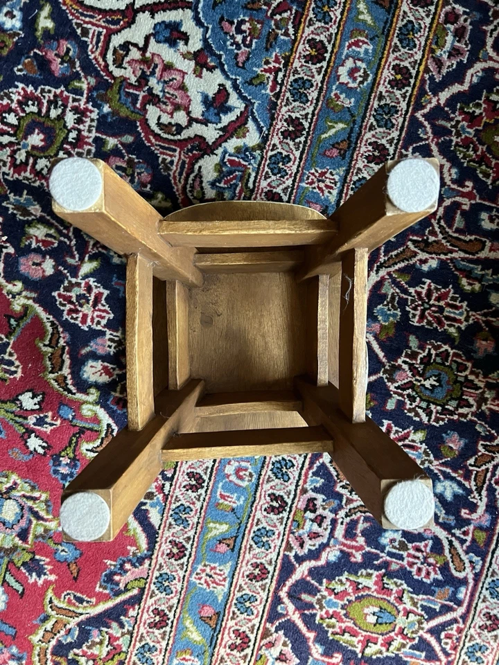 Solid Wood Cupcake Stool - Image 3 of 3