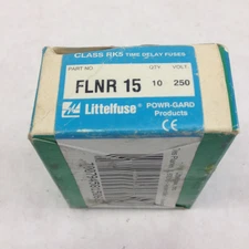 NEW! LITTELFUSE POWERGUARD FLNR-15 FUSES CLASS RK5   4-pack  FAST SHIP!!! (H149)