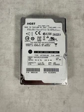 Lot of 5) 1.2TB HGST HDD P/N 0B25168 Model: HUC101212CSS600