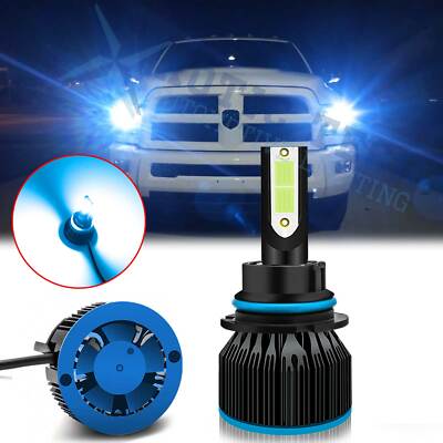 8000K 9007 LED Headlights High/Low Bulb For Dodge Ram 1500 2002 2003 2004 2005