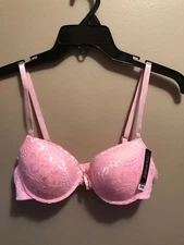 Women Mamia Lingerie Underwire Bra Pink Size 36B NWT Style# BR4224L