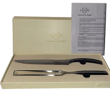Lenox Carving Set American by Design Knife and Fork Set 12 & 13" Vintage Open Bx
