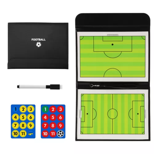 Portable Magnetic Soccer Football Tactical Board Coaches Strategy Guidance Aids - Picture 1 of 8