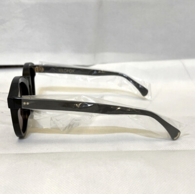 NWT-WILDFOX-Harper Deluxe Black Sunglasses-Black-w/Case  display picture 1