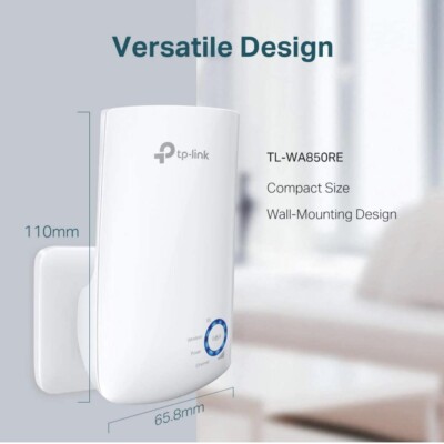 WLAN Booster Wireless Signal Extender Ethernet Kabel Port Booster für Smart TV