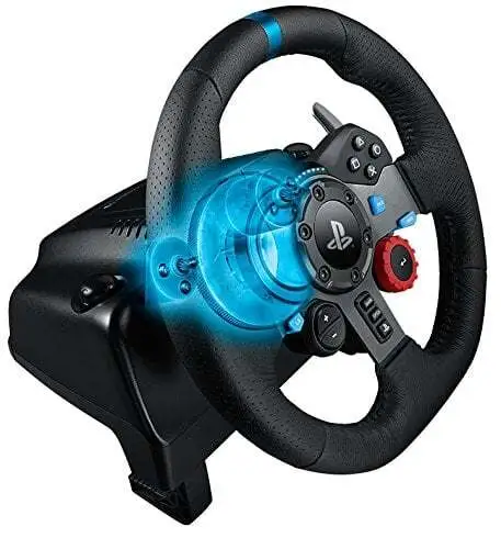 Logitech G29 Driving Force Racing Wheel for PS5, PS4, PC +