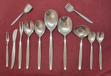 WMF Stockholm Cromargan Vorleger Servierbesteck 12 teilig u.a Salatbesteck