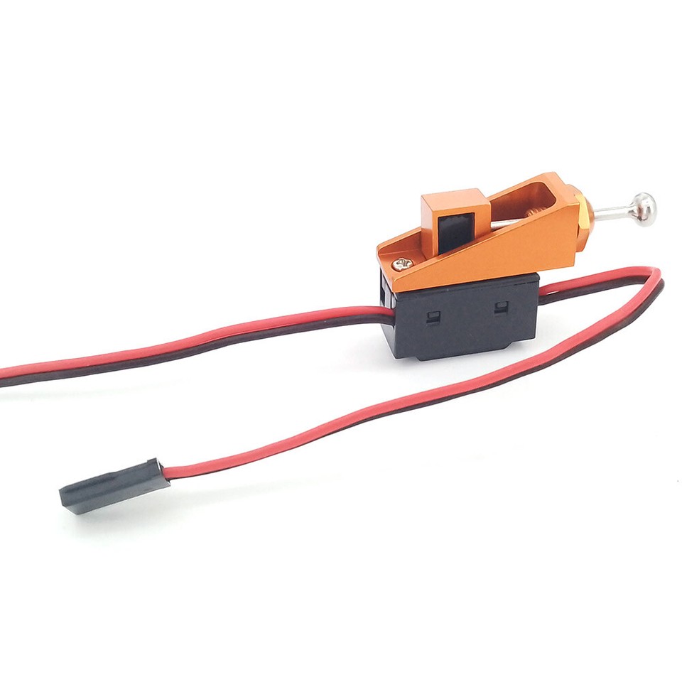 RC Model Receiver Power ON/OFF Switch with Mount for RC boat Car ...