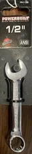 POWERBUILT 1/2" Combination Wrench #641783 - FREE SHIPPING