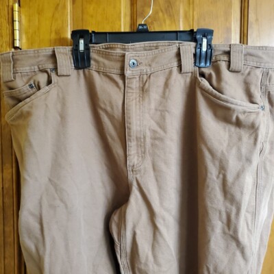 Duluth Trading Fire Hose Work Pants Mens 48x30 Relaxed Fit Canvas Free Ship