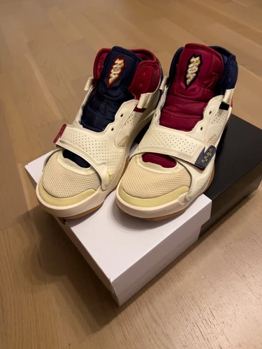 Nike Air Jordan Zion 2 EU 42.5 COCONUT MILK/POMEGRANATE like NEW!