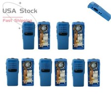 Lot 5 PMLN4216 BLUE Replacement Housing Case Fits For HT750 Radio With Speaker