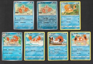 krabby pokemon card Pokémon Card Action Flipz 3D Premier Edition #24 Krabby