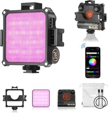 Zhiyun FIVERAY M20C 20W Pocket Fill Light Camera Video Light RGB 2500-10000K