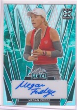 2024 Leaf Metal PICKLE BALL MEGAN FUDGE AUTO EARTH PRISMATIC RARE SP #'D 15/20