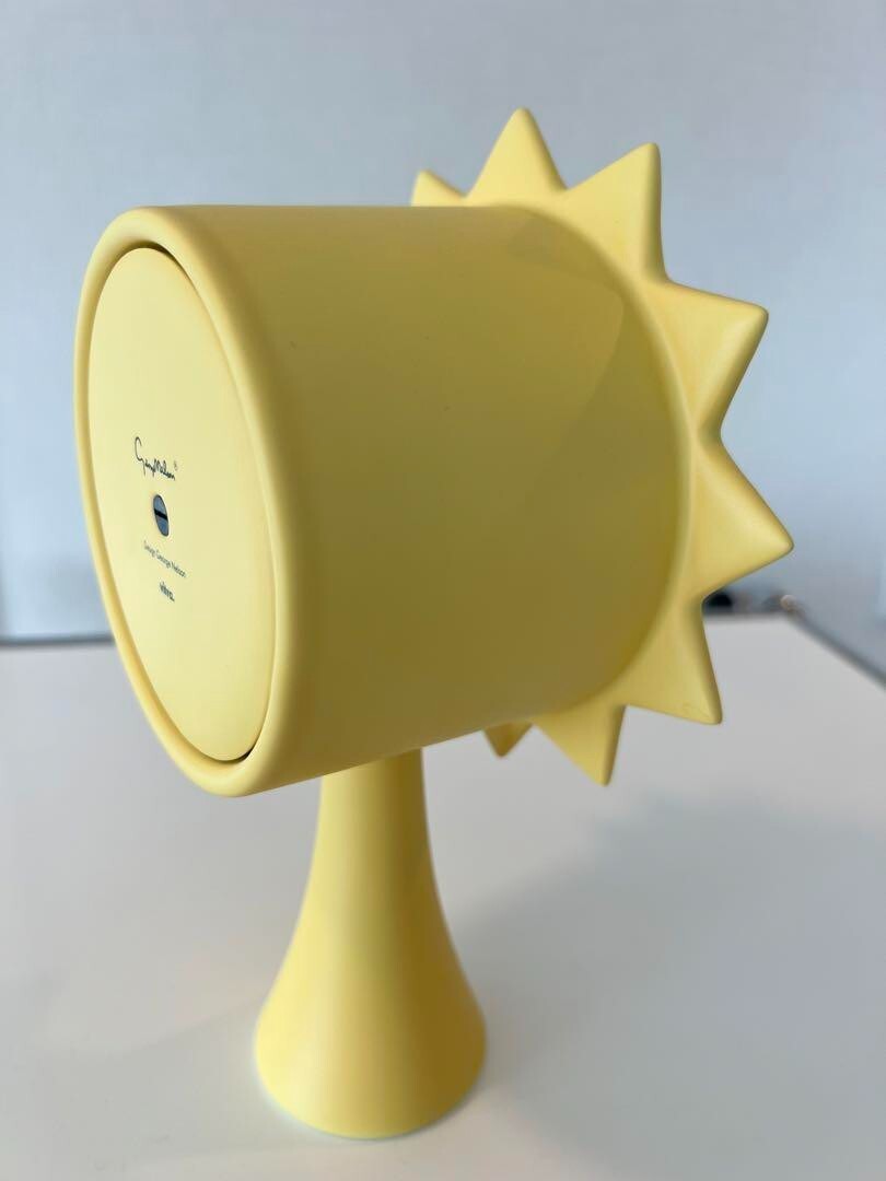 Vitra:Ceramic Clocks(セラミック クロック)イエロー 置時計 Vitra Ceramic Clocks / ヴィトラ セラミック クロック モデル