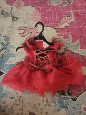NEW NWT 3t 4t girls Devil Satan red princess outfit Halloween costume cosplay