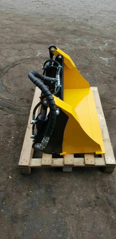 Neuer polnischer Mini Radlader MS-L116FS mit Klappschaufel 4-in-1 – NettoPreis - Bild 4 von 4