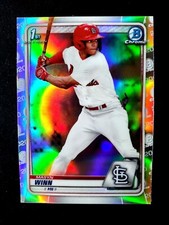 2020 Bowman Draft Chrome Refractor MASYN WINN #BD59 Holo Rookie CENTERED RC Mint