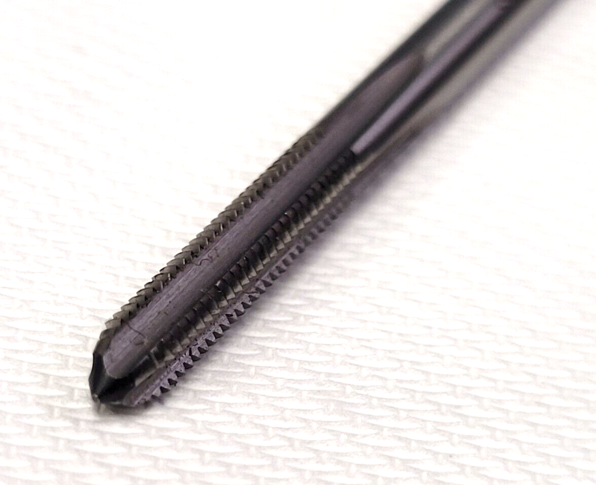M10 1.5 HSS 4 Flute Bright D6 Bottoming Hand Tap