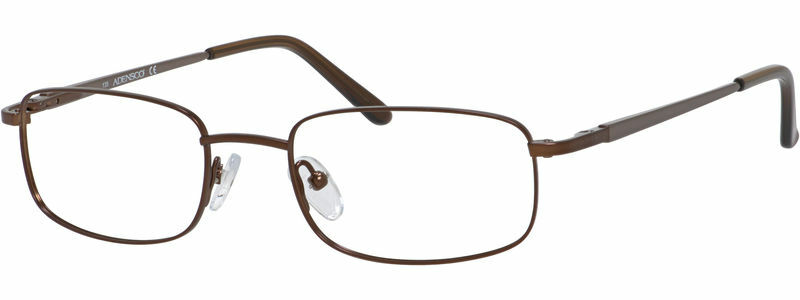 Adensco ASHTON DF1 Brown Gunmetal Metal Optical Eyeglasses Frame 52-19-140 RX AB 17690₽