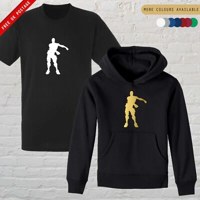 GILDAN Fortnight Hoody Boys T Shirt Gaming Floss Dance Shirt Kids Funny Birthday Gift