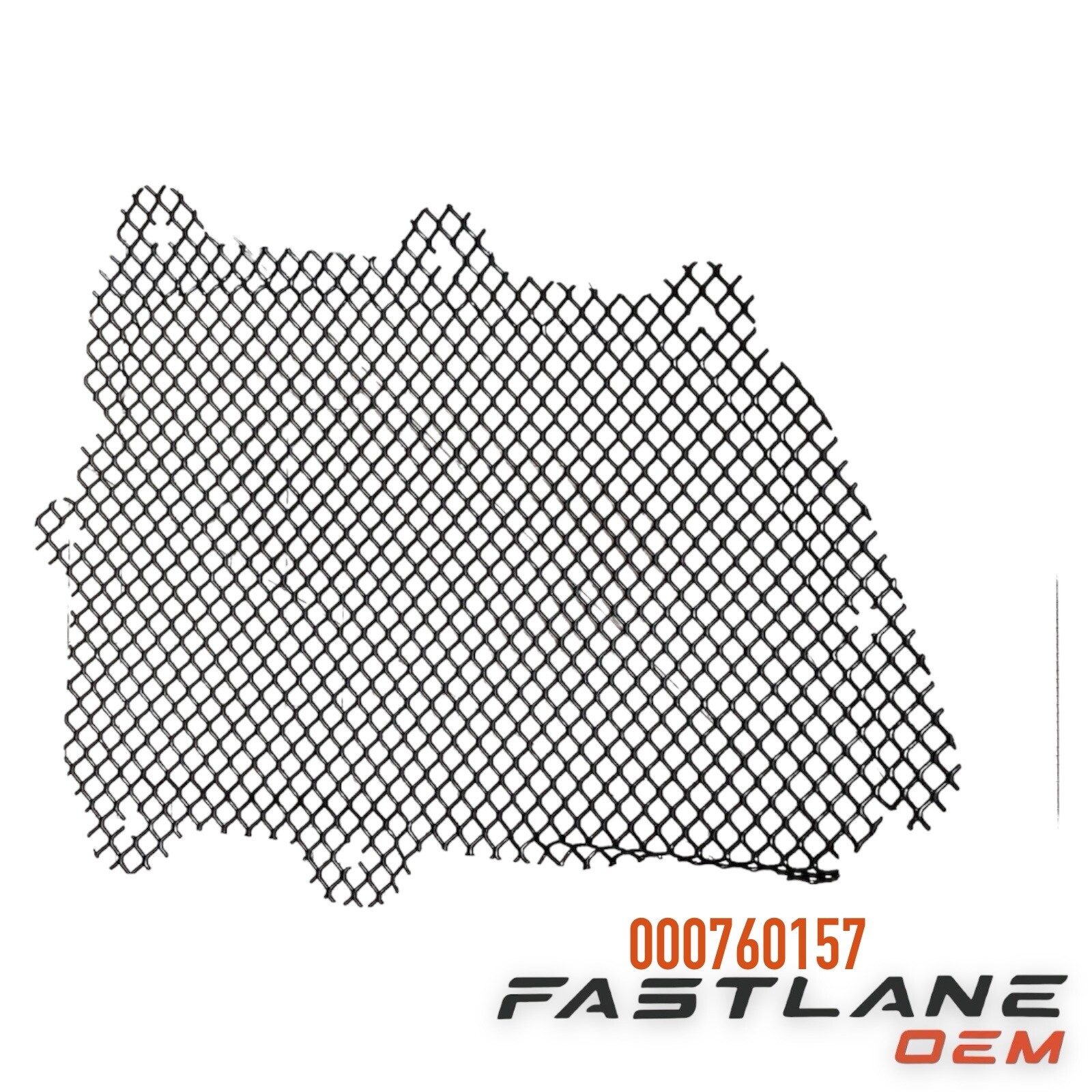 2017-2024 FERRARI 812 SUPERFAST/GTS REAR BUMPER RH LOWER MESH NEW OEM 760157