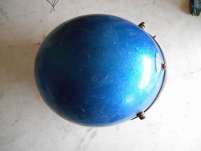 Vintage 1973 Buco Blue Glitter Large W/ 5 Snaps Helmet | eBay