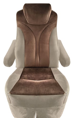 Cubiertas de asiento de terciopelo para silla Capitán autocaravana autocaravana cámper para Jayco Alante2017-2022 - Imagen 14 de 16