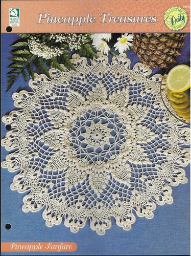 House of White Birches Collectible Doily Series Pineapple Treasures-Choice - Picture 12 of 16
