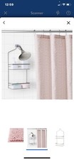 Bathroom Accessories Set 19 PCs. Trash Can Soap Dish Shower Curtain Rack  More