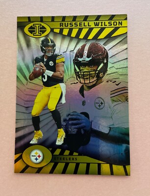 2024 Panini Illusions Football Russell Wilson #74 Pittsburgh