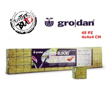 Grodan | mini blocks cubetti Lana di roccia 4x4 cm Germinazione
