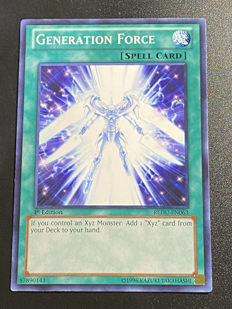 YuGiOh! Generation Force REDU-EN063 Common 1st Edition Near Mint