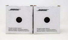 Pair Of Bose Virtually Invisible Series Ii Speakers In White
