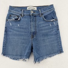 Reformation High Skinny Crop Cutoff Shorts Catalina 26
