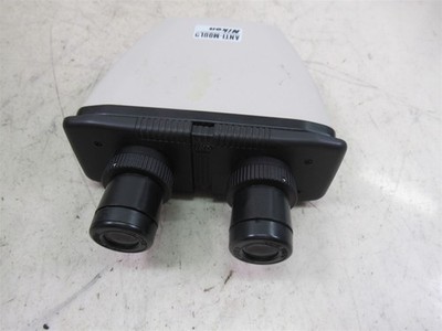 Nikon Anti-Mold Binocular Microscope Head w/ Pair of CFWE 10x/18 Eyepieces Japan