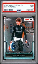 2025 Topps Chrome Formula 1 - F1 On The Move Andrea Kimi Antonelli #185 (RC)