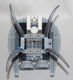 Lego DC Comics Super Heroes Brainiac Attack 76040 Incomplete for Parts