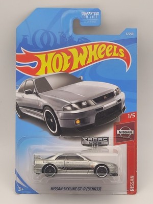 Hot Wheels 2019 - Nissan 1/5 - Nissan Skyline GT-R (BCNR33) Zamac Walmart Excl.