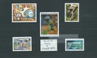 3 ) WALLIS & FUTUNA 2002/03 : ALBUM PAGE WITH 5 COMPLETE SETS STAMPS MNH - THEMA