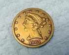1881 Liberty Head Gold — photo from another recent sale