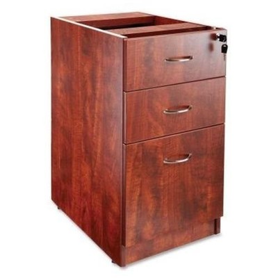 Lorell Essentials Hanging Fixed Pedestals - 28.3'' Height - Polyvinyl Chloride