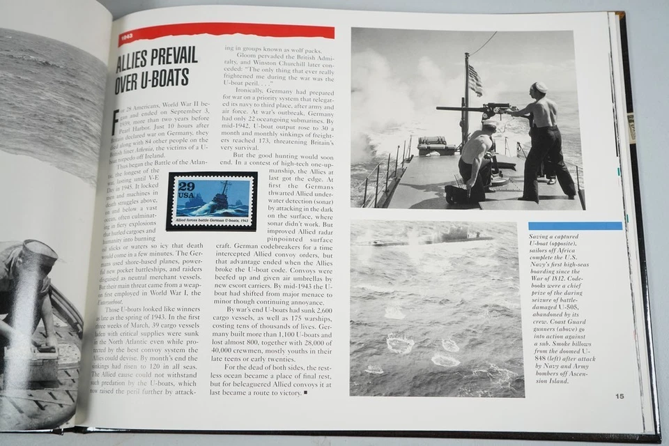 WORLD WAR II 1941-1945 COMMEMORATIVE STAMP COLLECTION BOXED SET - Image 4 of 4