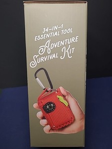 Berkshire 34-In-1 Essential Tool Adventure Survival Kit #BR4-61658 NIB Brand New