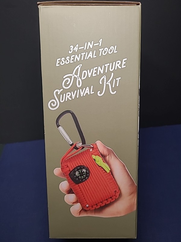 Berkshire 34-In-1 Essential Tool Adventure Survival Kit #BR4-61658 NIB Brand New
