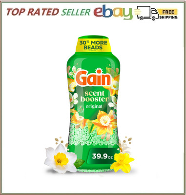 Gain Fireworks In-Wash Scent Booster Beads, Original Scent, 39.9 oz